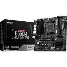 MSI B550M PRO-VDH WIFI mATX PCIe 3.0 x 4 NVMe PCIe:1 RAM 4 mm