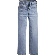 Levi's Ribcage Straight Ankle Jeans - Tango Light/Light Wash