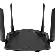 D-Link DIR-X1860 Wi-Fi 6 Router 2.4 GHz 5 GHz 4G Negro