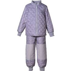 Purple Winter Sets Children's Clothing Mikk-Line Duvet Thermo Set - Dusty Quail (16736-739)