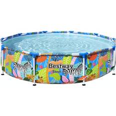 Bestway Piscinas Independientes Bestway Piscina Desmontable Steel Pro Redonda Ø305x66 Cm