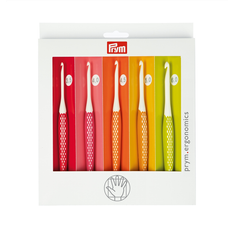 Prym Ergonomics Crochet Needle Set 3.5-6.0cm