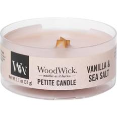 Woodwick Vanilla & Sea Salt Petit Jar Scented Candle 31g