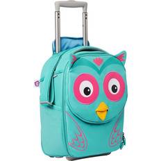 Turquoise Bagages pour enfants Affenzahn Olivia Owl 40cm