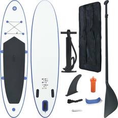 Goedkoop SUP-sets vidaXL Stand Up Paddleboardset opblaasbaar 300x76x10 zwart