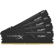 Kingston hyperx fury black ddr4 2666mhz Kingston HyperX Fury Black DDR4 2666MHz 4x16GB (HX426C16FB4K4/64)