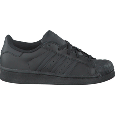 Adidas superstar foundation adidas Kid's Superstar Foundation Lace - Core Black