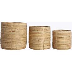 Bamboo Baskets House Doctor Chaka Basket 30cm 3pcs
