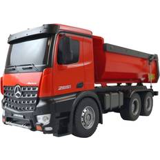 Amewi Camion Benne Mercedes LKW Kipper 2.4ghz RTR 1/14 22407 Rouge