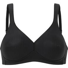 Triumph Modern Soft Cotton Non Wired Bra - Black