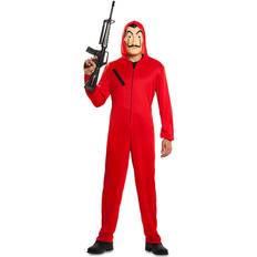 Eurocarnavales Travestimento Rosso La Casa De Papel Adulto Taglia: