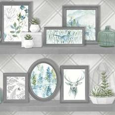 Holden Tapetit.fi Tapetti Kaleidoscope Aberfeldy Grey/Teal 90630