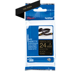 Brother P-Touch Labelling Tape Gold on Black