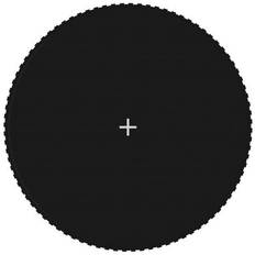 Accesorios de Cama Elástica vidaXL Lona De Salto Para Cama Elástica Redonda Tela Negro 4,57 M