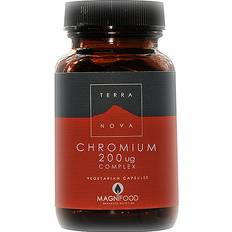Korngräs Vitaminer & Mineraler Terra Nova Chromium 200ug Complex 100 st