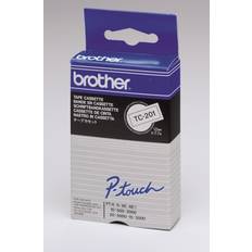 Nastri adesivi Brother P-Touch Labelling Tape Black on White