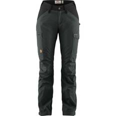 Fjällräven kaipak trousers curved w Fjällräven Kaipak Trousers Curved W - Dark Grey/Black