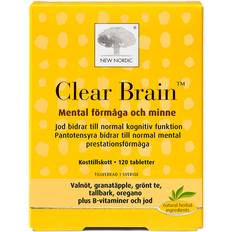 New nordic clear New Nordic Clear Brain 120 stk