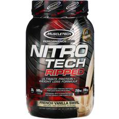 Pre-Workouts Muscletech Nitro-Tech Ripped French Vanilla Swirl 907g