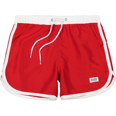 Red Swimming Trunks Frank Dandy St Paul Swim Shorts - Red