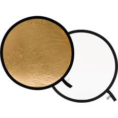 Collapsible Reflector 95cm Gold/White