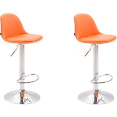 CLP Kiel Leatherette Bar Stool 115cm 2pcs