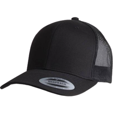 Unisex Cappelli Flexfit Low Profile Cotton Twil Trucker - Unisex - Schwarz