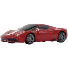 45.0 min Voitures RC Jamara Voiture radio commandé Ferrari 458 Speciale A 1:24 rouge 40MHz