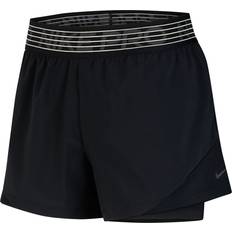 Nike flex woven shorts NIKE Pro Flex 2-in-1 Woven Shorts Women - Black/Thunder Grey