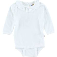 Joha Body m. Flæsekrave - White w. Ruffle Collar (67413-840-10)