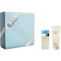 Dolce and gabbana light blue 100ml Dolce & Gabbana Light Blue EdT 100ml + Body Cream 100ml Giftset