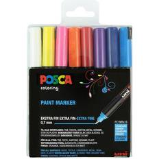 Hobbyartikler Uni Posca PC-1MR Extra Fine Bullet 16-pack