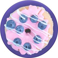 Rosa Hållare för mobila enheter Popsockets Blueberry Donut