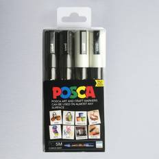 4 colour pen Uni Posca Pigment Marker PC5M Set of 4