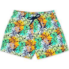 Vilebrequin Moorise Stretch Jungle Swim Shorts - Midnight Blue/Blue