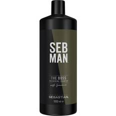 Seb man the boss shampoo Sebastian Professional Seb Man The Boss Hair Thickening Shampoo 1000ml