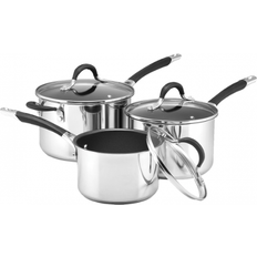 Stainless Steel Cookware Sets Circulon Momentum Cookware Set with lid