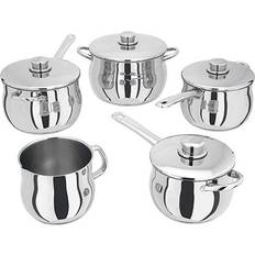 Cookware Stellar 1000 Deep Cookware Set with lid 5 Parts