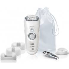 Depilaciones Braun Silk-épil 7 SensoSmart 7/870 40 pinzas Plata, Blanco