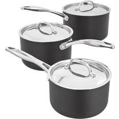 Teflon Cookware Sets Stellar 6000 Saucepan Cookware Set with lid 3 Parts