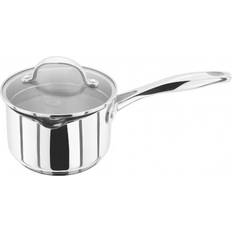 Stainless Steel Sauce Pans Stellar 7000 Draining with lid 1.6 L 16 cm