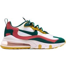 React Trainers NIKE Air Max 270 React M - Summit White/Pueblo Red/Saffron Quartz/Midnight Turquoise