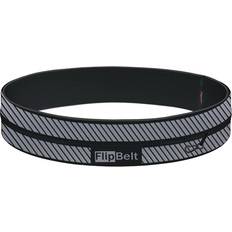 Hiking - Women Running Belts FlipBelt Reflective - Black