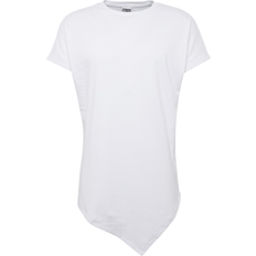Asymetric Long T-shirt - White