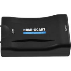 SCART - HDMI F-F Adapter