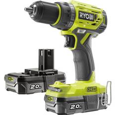 Ryobi Perceuses et Tournevis Ryobi Perceuse Visseuse 18V One Plus Brushless 2 batteries 2,0Ah 1 chargeur rapide R18DD7-220S