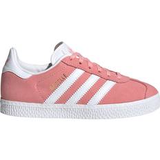 adidas Junior Gazelle - Pink/White/Gold
