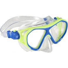 Aqualung Maschera Snorkeling Urchin Lime Blu Bambino Blu/Verde