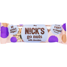 Nick's milk chocolate Nick's Go Nuts Milk Chocolate 30g 1 st