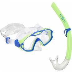 Aqualung Set Snorkeling Combo Meerkat Verde Clear Bambino